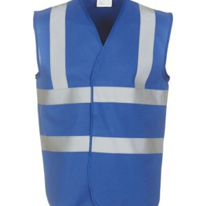 Gilet De Sécurité YOKO HVW100 - Taille 3XL Vert Lime, Bandes Réfléchissantes 3M, Fermeture Auto-agrippante